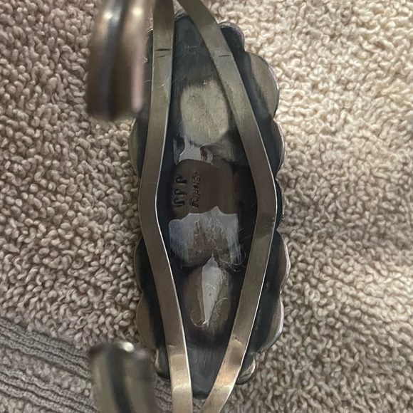 Authentic Native Silver Cuff - Picture 3 of 3